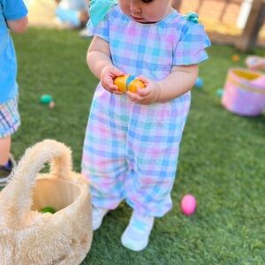Plaid Pastel Bodysuit for Kids